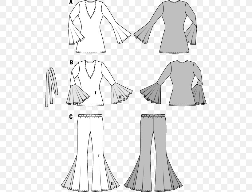 1970s Burda Style Dress 1950s Pattern, PNG, 526x626px, Burda Style, Area, Arm, Artwork, Black Download Free