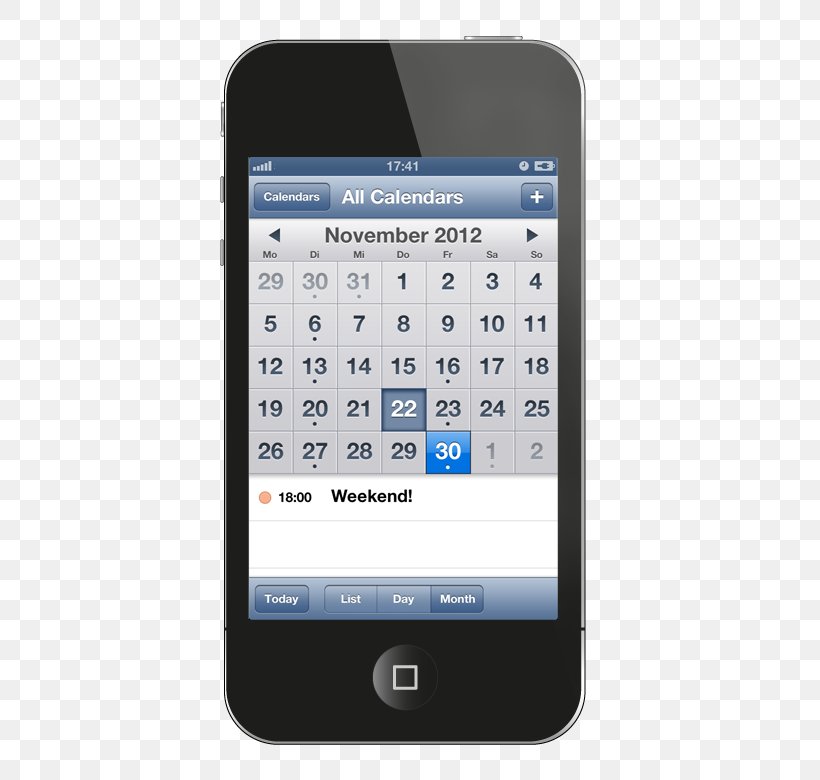 Feature Phone Smartphone IPhone 6 Google Sync Calendar, PNG, 500x780px, Feature Phone, Calculator, Calendar, Cellular Network, Communication Download Free