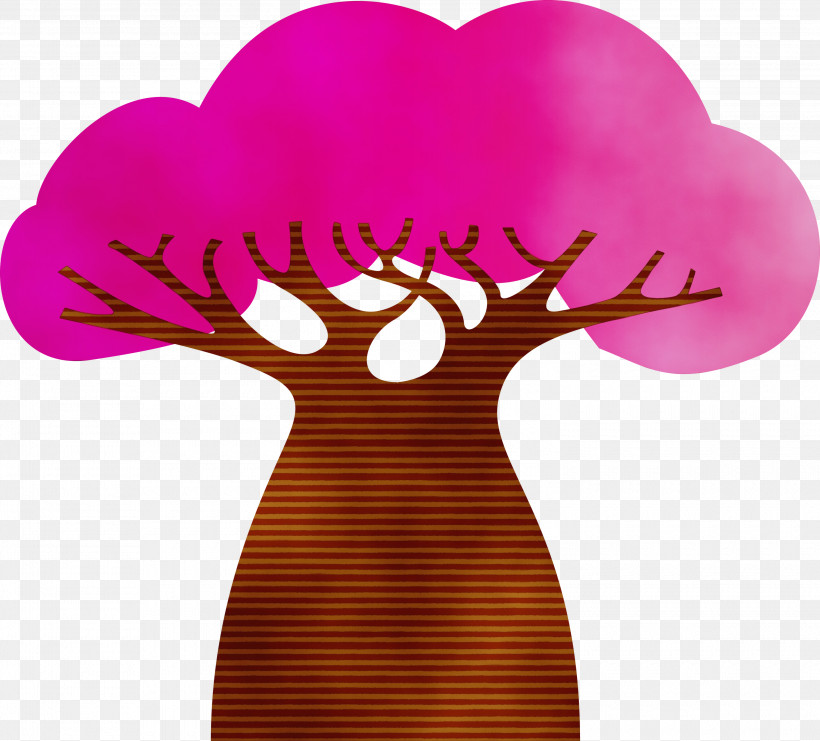Petal Pink M M-tree Meter Flower, PNG, 3000x2714px, Abstract Tree, Biology, Cartoon Tree, Flower, Meter Download Free