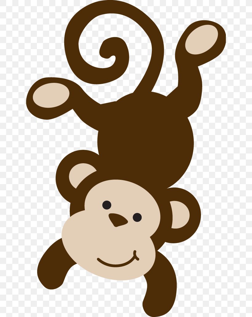 Brown Spider Monkey Infant Clip Art, PNG, 650x1033px, Brown Spider Monkey,  Animal, Animalmade Art, Baby Shower,