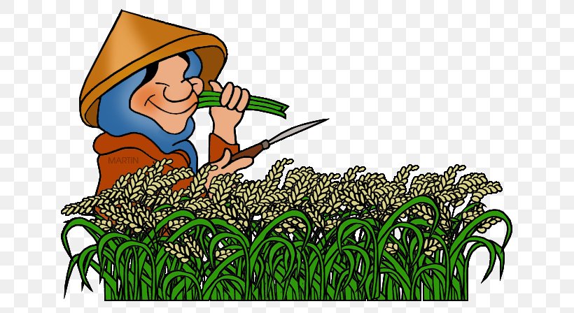 Farmer Agriculture Oryza Sativa Clip Art, PNG, 648x448px, Farmer, Agriculture, Art, Cartoon, Crop Download Free