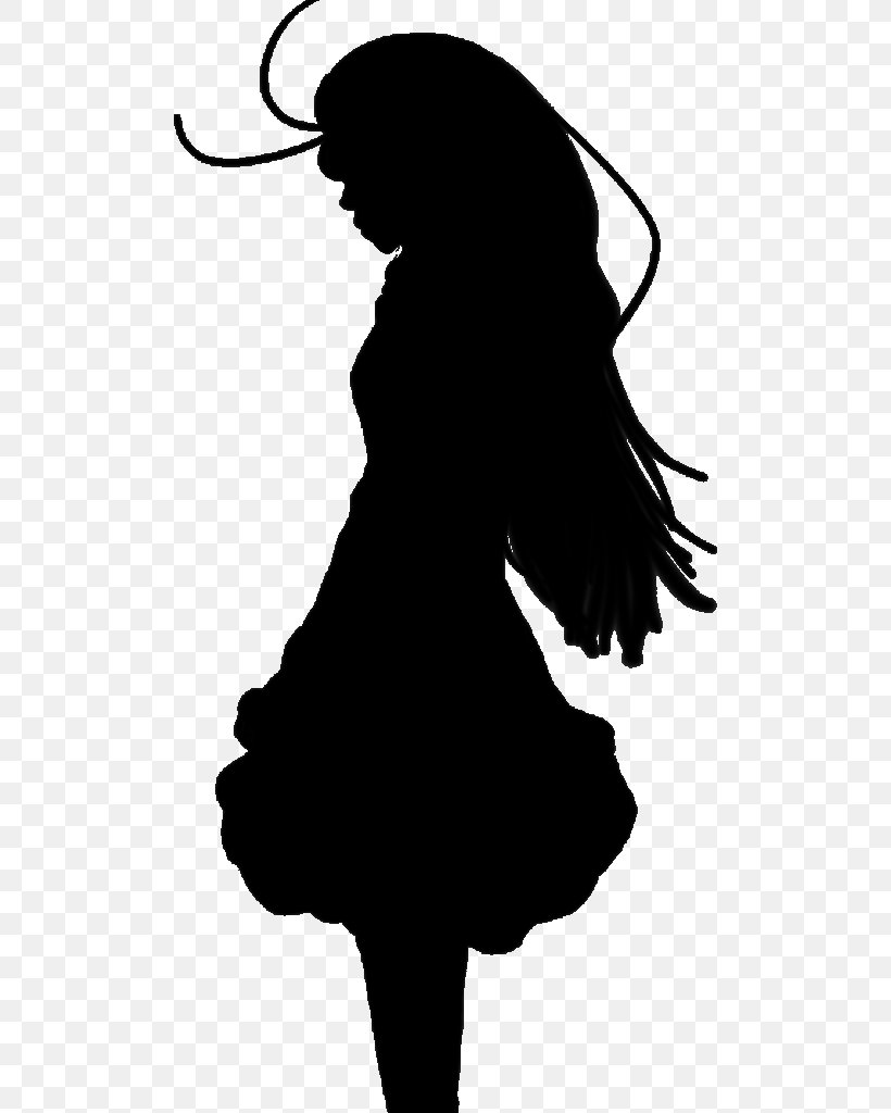 Silhouette Black-and-white, PNG, 500x1024px, Silhouette, Blackandwhite Download Free