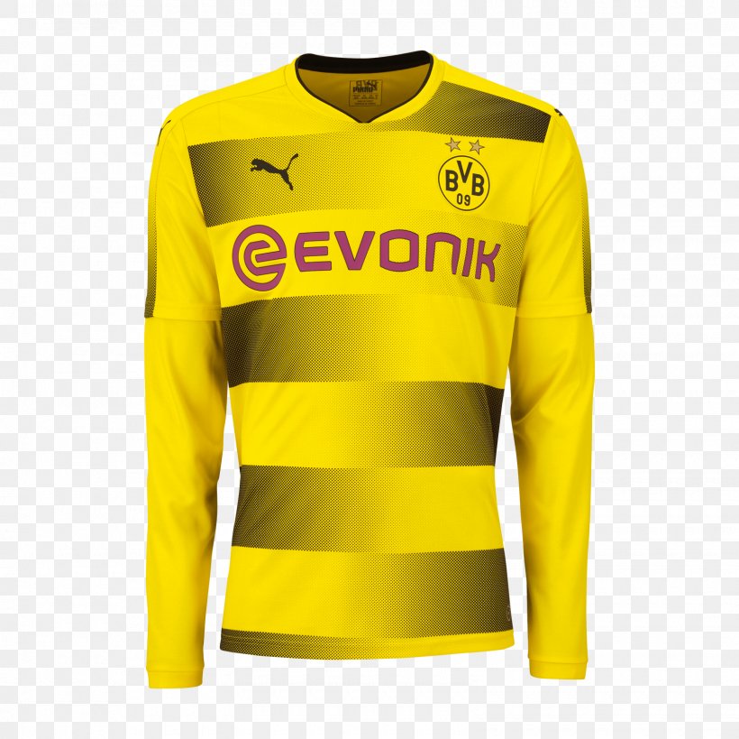 Borussia Dortmund UEFA Champions League Bundesliga Jersey Kit, PNG, 1600x1600px, 2017, 2018, Borussia Dortmund, Active Shirt, Brand Download Free