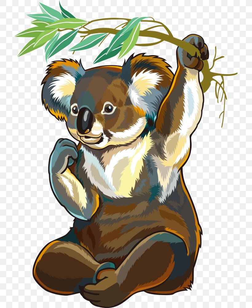 Fauna Of Australia Platypus Koala Baby Australian Animals, PNG, 727x1000px, Australia, Animal, Art, Bear, Carnivoran Download Free