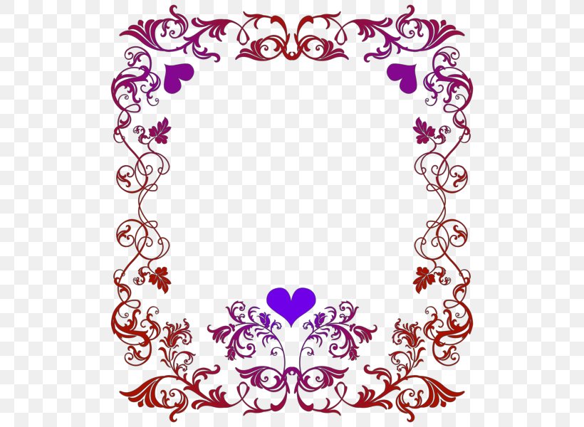 Clip Art Portable Network Graphics Valentine's Day Borders And Frames Heart, PNG, 520x600px, Borders And Frames, Area, Art, Border, Dia Dos Namorados Download Free