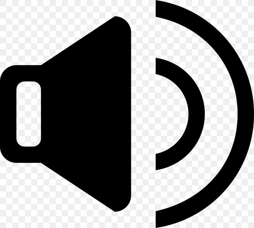 Loudspeaker Sound, PNG, 980x882px, Loudspeaker, Area, Black And White, Brand, Csssprites Download Free