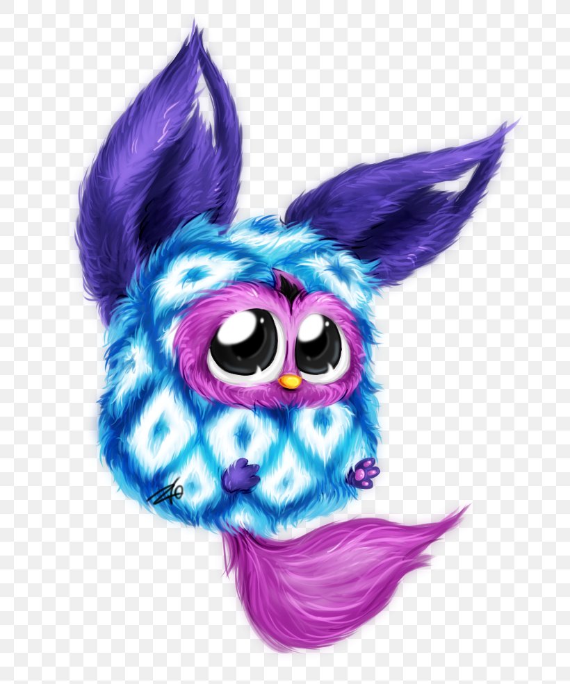 Furby Owl Video Games Toy Image, PNG, 743x985px, Furby, Animation, Cartoon, Drawing, Fictional Character Download Free