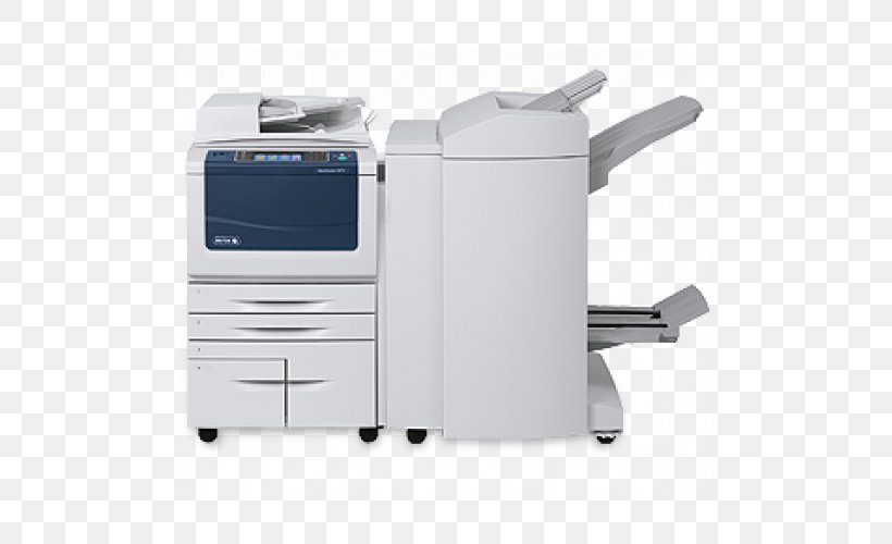 Multi-function Printer Xerox Image Scanner Laser Printing, PNG, 500x500px, Multifunction Printer, Automatic Document Feeder, Fax, Image Scanner, Inkjet Printing Download Free