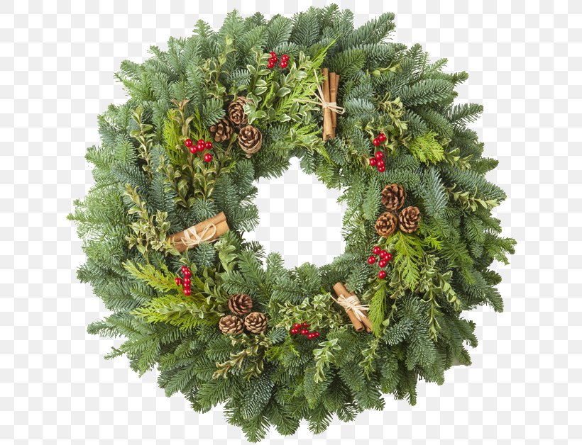 Wreath Christmas Decoration Garland Evergreen, PNG, 640x628px, Wreath, Artificial Christmas Tree, Centrepiece, Christmas, Christmas Decoration Download Free