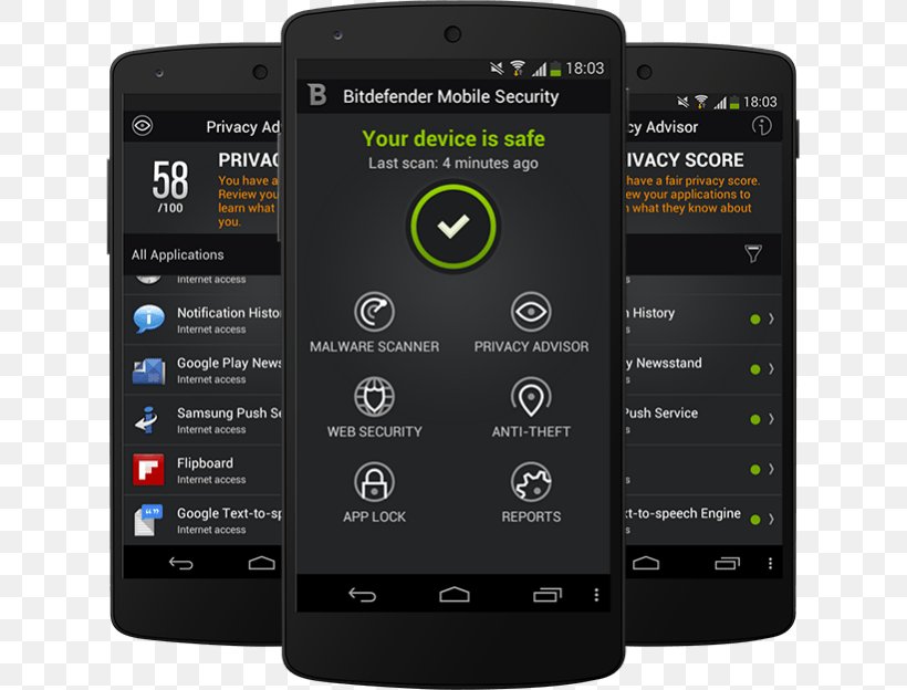 Better Antivirus Bitdefender Android Mobile Security Antivirus Software, PNG, 628x624px, 360 Safeguard, Bitdefender, Android, Antivirus Software, Cellular Network Download Free