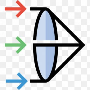 Symbol - Refraction Symbol Convex Light PNG