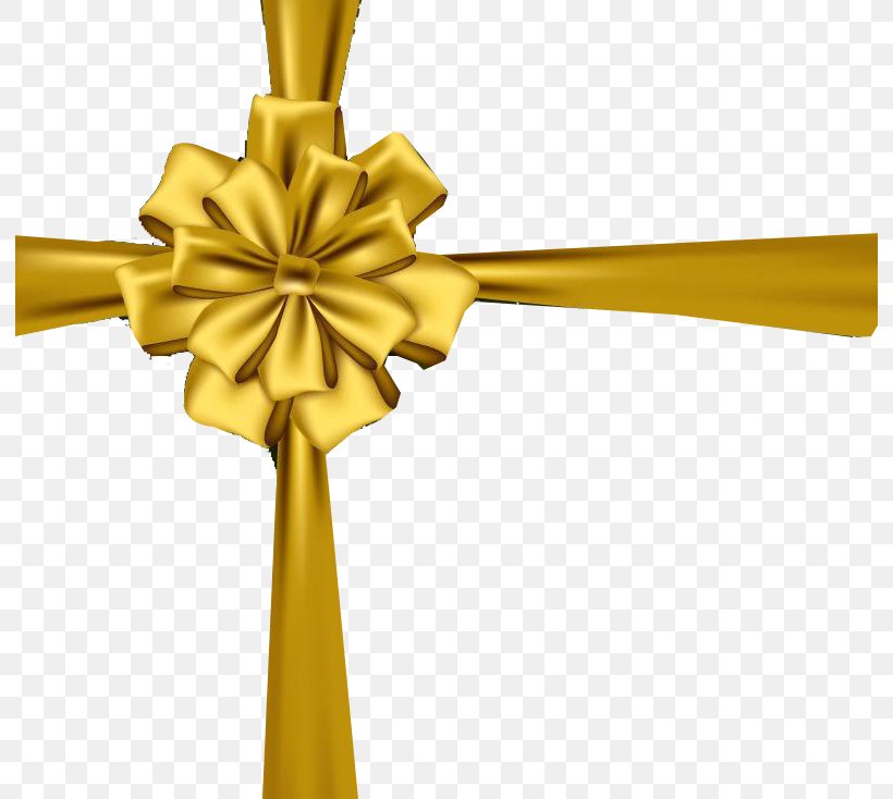 Download, PNG, 792x734px, Ribbon, Adobe Fireworks, Cross, Flower, Gold Download Free