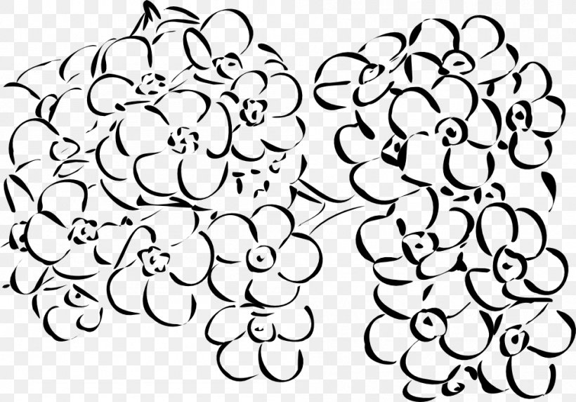 Flower Bouquet Poppy Clip Art, PNG, 999x697px, Flower, Area, Black And White, Coloring Book, Common Daisy Download Free