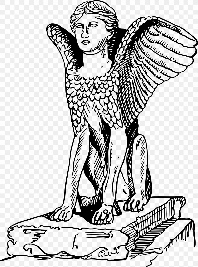 Great Sphinx Of Giza Mythology Clip Art, PNG, 1781x2399px, Great Sphinx Of Giza, Angel, Art, Artwork, Beak Download Free
