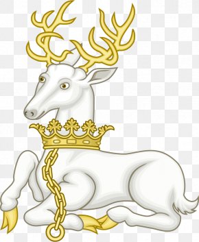 Richard Ii - Richard II White Hart White Stag Royal Badges Of England PNG