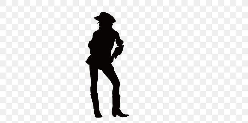 Silhouette Adhesive Decal Drawing, PNG, 720x407px, Silhouette, Adhesive, Black, Black And White, Cowboy Download Free