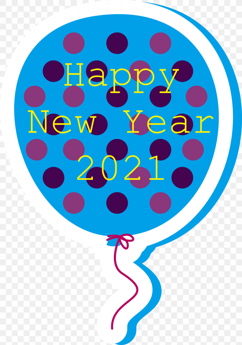Balloon 2021 Happy New Year, PNG, 2101x3000px, 2021 Happy New Year, Balloon, Area, Cobalt, Cobalt Blue Download Free