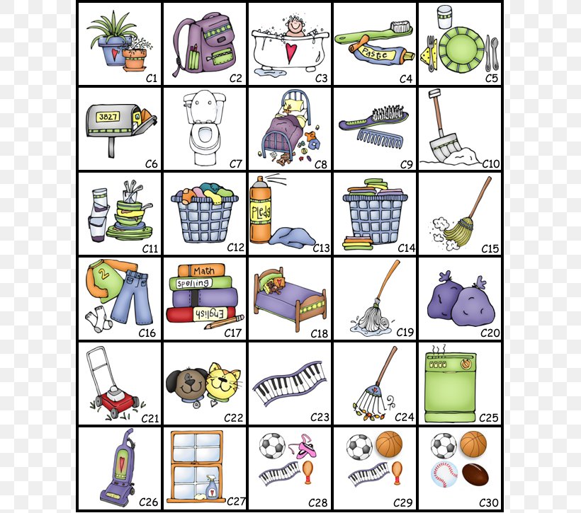 Chore Chart Housekeeping Child Clip Art, PNG, 605x725px, Chore Chart, Area, Art, Cartoon, Chart Download Free