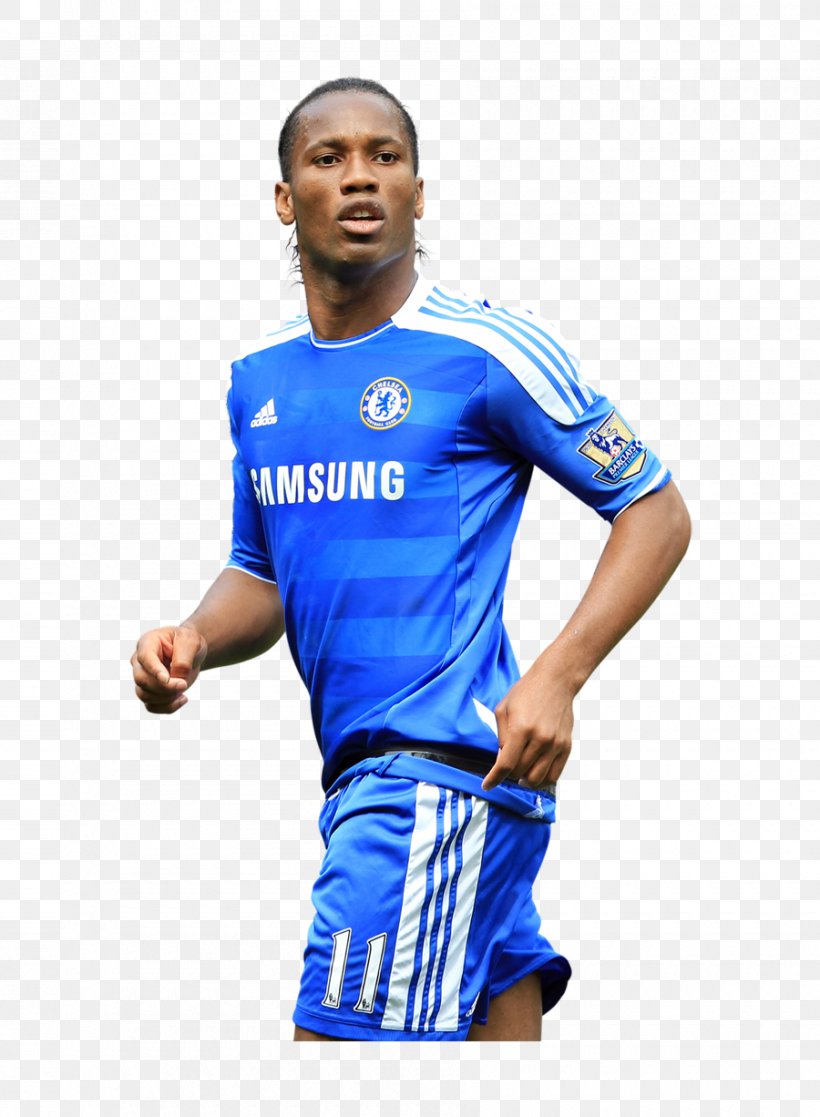 Didier Drogba Chelsea F.C. 2008 UEFA Champions League Final 2012 UEFA Champions League Final Jersey, PNG, 900x1226px, Didier Drogba, Blue, Chelsea Fc, Clothing, Electric Blue Download Free