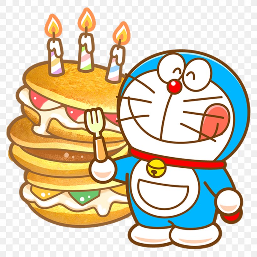 Doraemon Birthday Drawing Hello Kitty Animation, PNG, 1024x1024px, Doraemon, Animation, Area, Artwork, Birthday Download Free