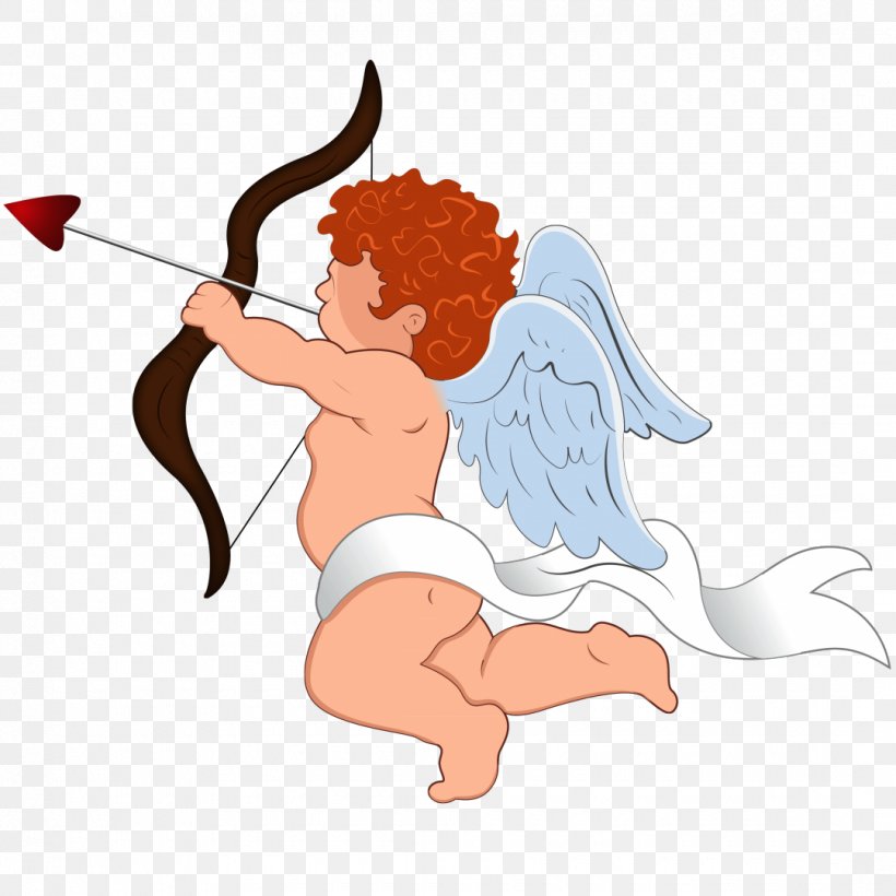Cupid Clip Art, PNG, 1080x1080px, Watercolor, Cartoon, Flower, Frame, Heart Download Free
