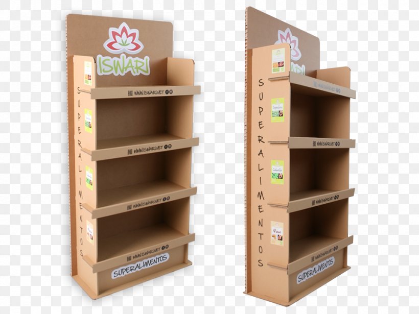 Shelf Paper Display Stand Corrugated Fiberboard, PNG, 960x720px, Shelf, Bookcase, Cardboard, Carton, Corrugated Fiberboard Download Free
