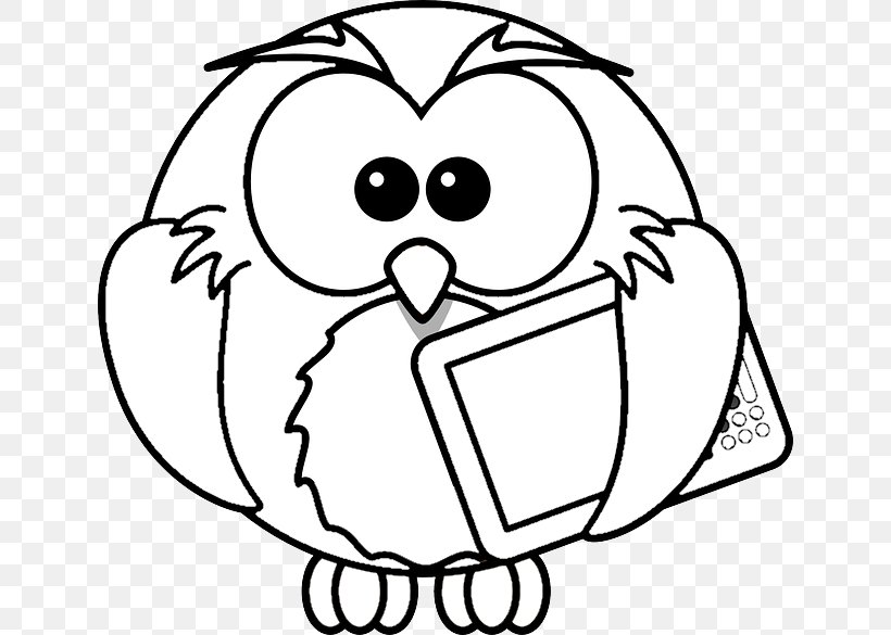 Coloring Book Owl Bird Clip Art, PNG, 640x585px, Watercolor, Cartoon, Flower, Frame, Heart Download Free