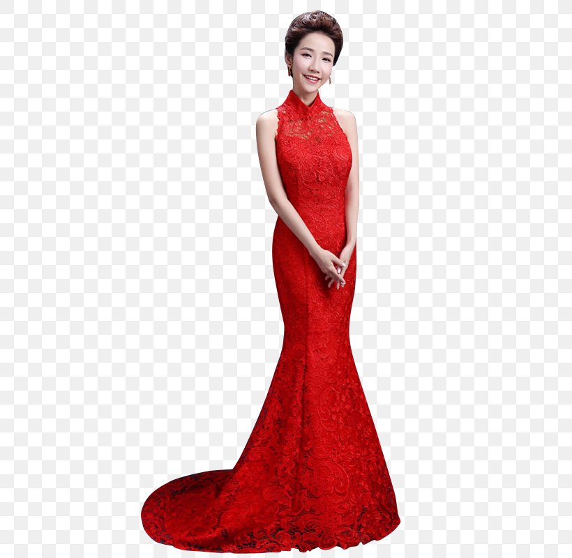 Dress Formal Wear Gown Cheongsam Lace, PNG, 600x800px, Watercolor, Cartoon, Flower, Frame, Heart Download Free