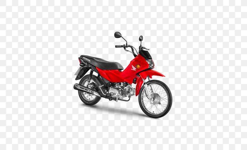 Honda POP 100 Motorcycle Red 0, PNG, 500x500px, 2018, Honda, Automotive Exterior, Black, Car Download Free