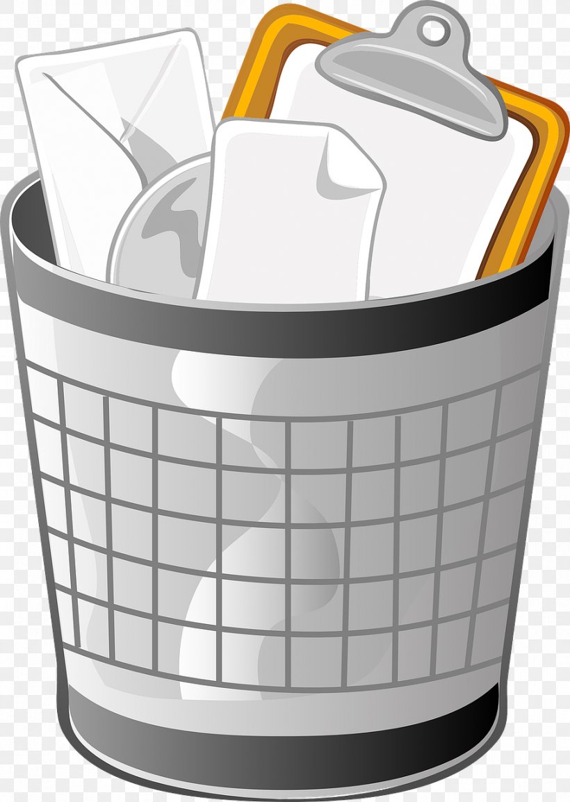 Rubbish Bins & Waste Paper Baskets Clip Art, PNG, 909x1280px, Rubbish Bins Waste Paper Baskets, Bin Bag, Gunny Sack, Material, Office Download Free
