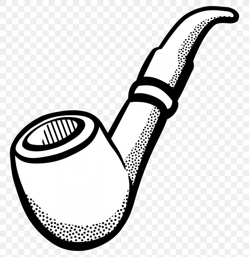 Tobacco Pipe Pipe Smoking Black & White Pipeline: Converting Digital Color Into Striking Grayscale Images Clip Art, PNG, 2323x2400px, Watercolor, Cartoon, Flower, Frame, Heart Download Free
