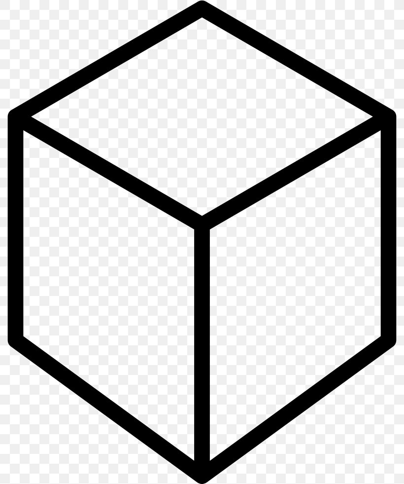 Cube Geometry, PNG, 790x981px, Cube, Area, Black, Black And White, Geometric Shape Download Free