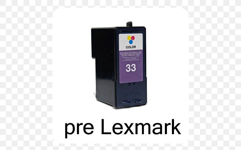 Lexmark Cartridge No. 100XL Ink Cartridge, PNG, 512x512px, Ink Cartridge, Business, Color, Druckkopf, Hardware Download Free