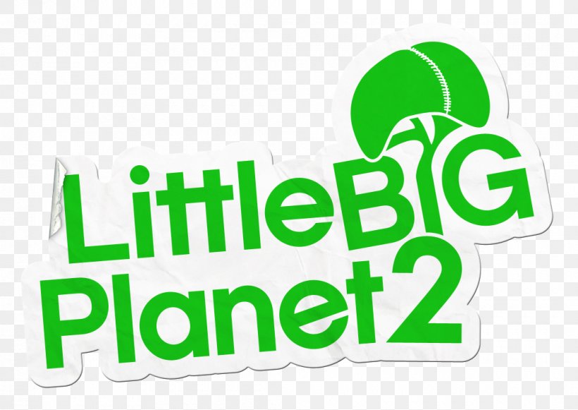 LittleBigPlanet 2 Video Logo Brand Product Design, PNG, 1060x752px, Littlebigplanet 2, Area, Brand, Game, Green Download Free