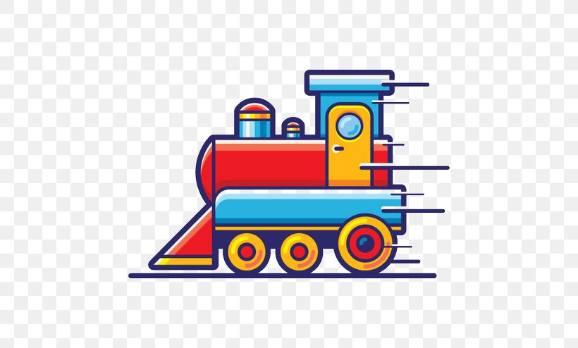 Train Rail Transport Locomotive Illustration, PNG, 658x494px, Train, Area, Designer, Drawing, Flat Design Download Free