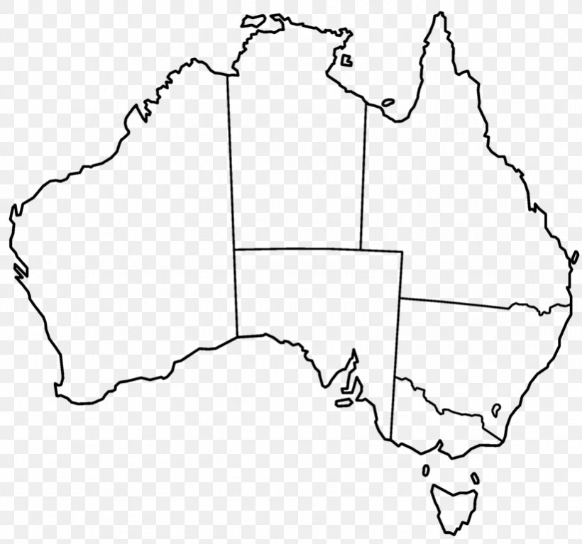 Blank Map Australia Mapa Polityczna World Map, PNG, 821x768px, Map, Area, Australia, Auto Part, Black And White Download Free