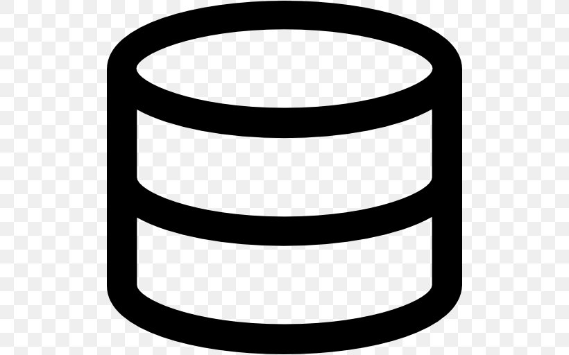 Database Server Clip Art, PNG, 512x512px, Database, Area, Black And White, Computer, Computer Network Download Free