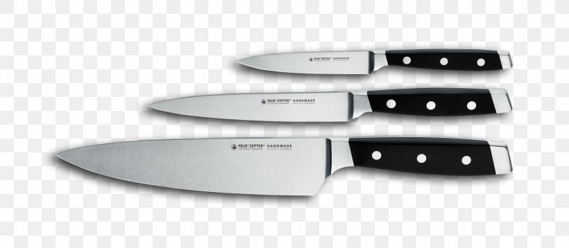 Hunting & Survival Knives Utility Knives Throwing Knife Kitchen Knives, PNG, 2290x1000px, Hunting Survival Knives, Blade, Cold Weapon, Felix Solingen Gmbh, Forging Download Free