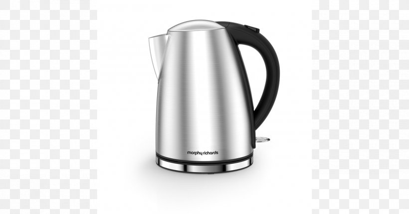 Kettle MORPHY RICHARDS Toaster Accent 4 Discs MORPHY RICHARDS Toaster Accent 4 Discs Home Appliance, PNG, 1200x630px, Kettle, Brita Gmbh, Brushed Metal, Electric Kettle, Home Appliance Download Free