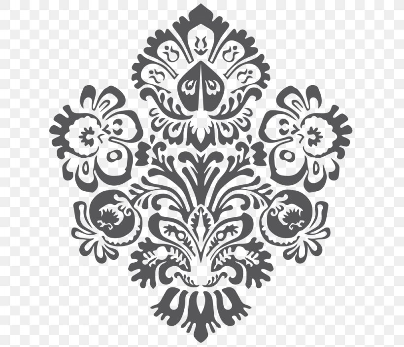 Ornament Royalty-free Pattern, PNG, 1024x880px, Ornament, Art, Black, Black And White, Drawing Download Free