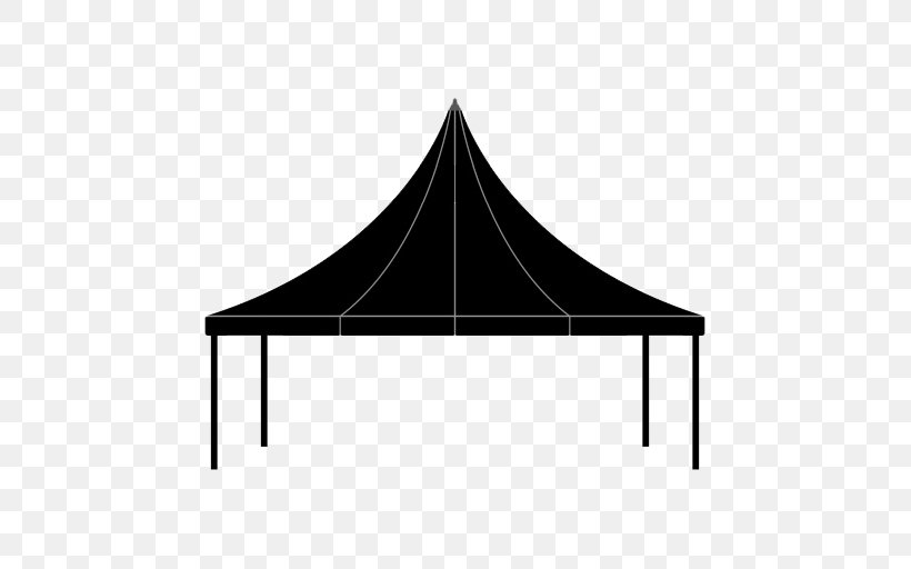 Tent Canopy Party Symbol Clip Art, PNG, 512x512px, Tent, Black, Bowling Green Tent Rental Inc, Canopy, Carnival Download Free