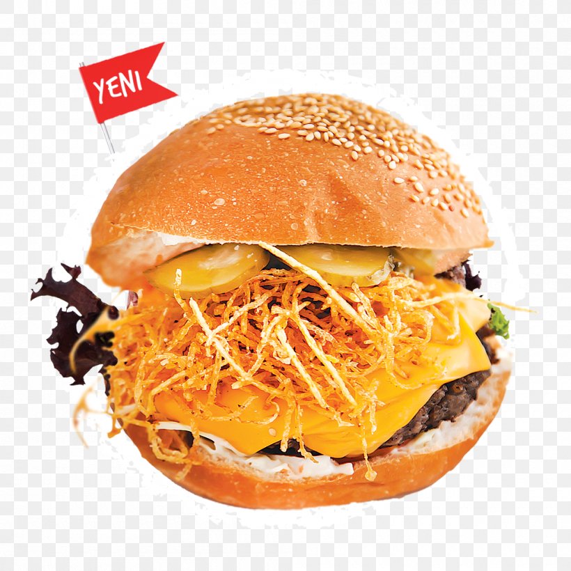 Cheeseburger Hamburger Slider McDonald's Big Mac Buffalo Burger, PNG, 1000x1000px, Cheeseburger, American Food, Big Mac, Breakfast Sandwich, Buffalo Burger Download Free