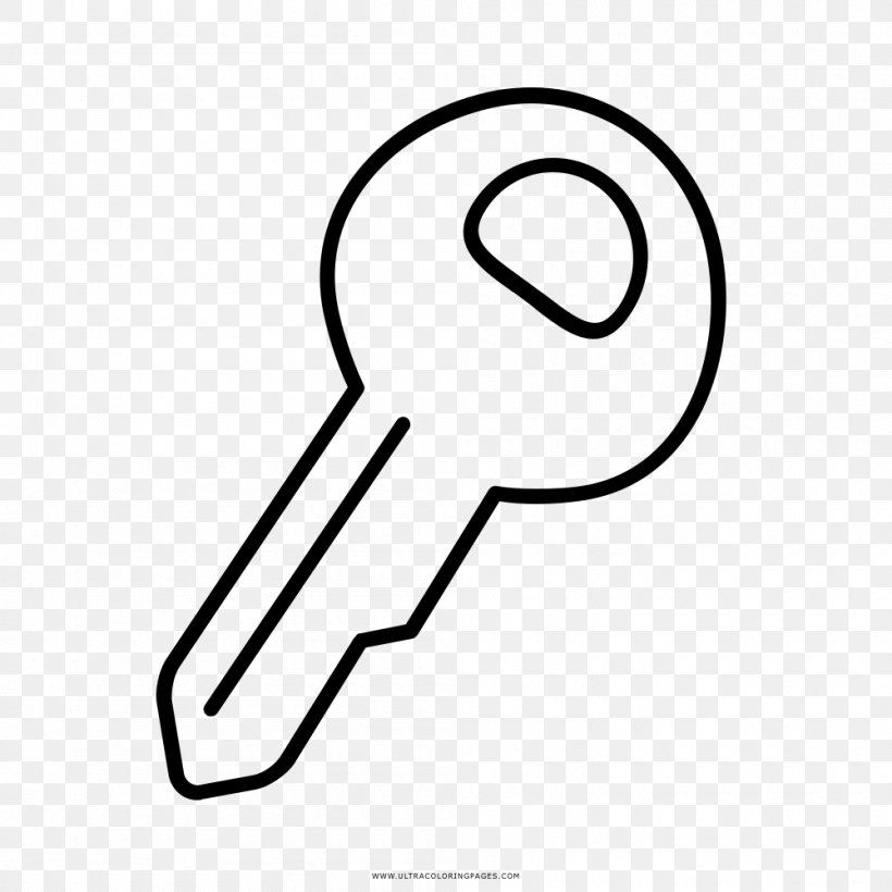 Drawing Key Coloring Book Door, PNG, 1000x1000px, Drawing, Area, Black And White, Coloring Book, Door Download Free