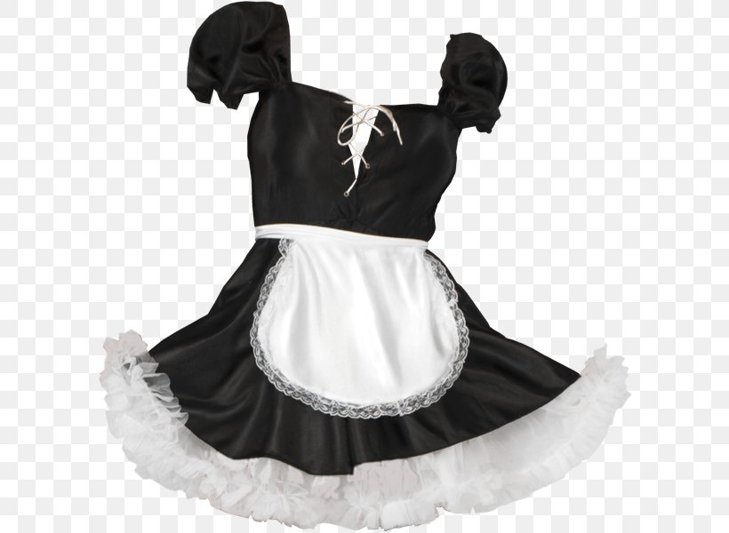 Dress Clothing French Maid, PNG, 600x600px, Watercolor, Cartoon, Flower ...