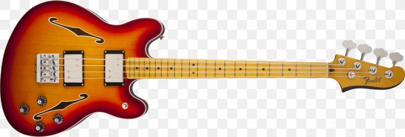 Fender Starcaster Fender Coronado Fender Stratocaster Fender Precision Bass Fender Telecaster Thinline, PNG, 2400x811px, Watercolor, Cartoon, Flower, Frame, Heart Download Free