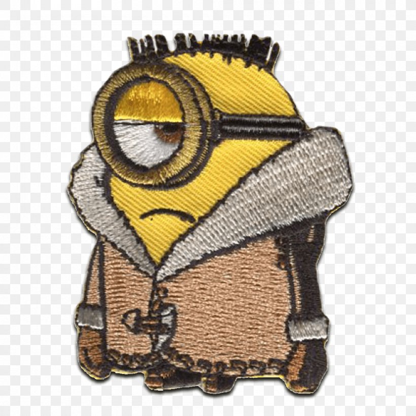 Kevin The Minion Bob The Minion Minions Yellow Embroidered Patch, PNG, 1000x1000px, Kevin The Minion, Animal, Blue, Bob The Minion, Despicable Me Download Free