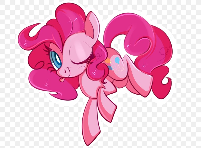 Pony Pinkie Pie DeviantArt Horse This Is How It Ends, PNG, 694x607px, Watercolor, Cartoon, Flower, Frame, Heart Download Free