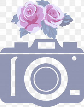 Camera Flower PNG
