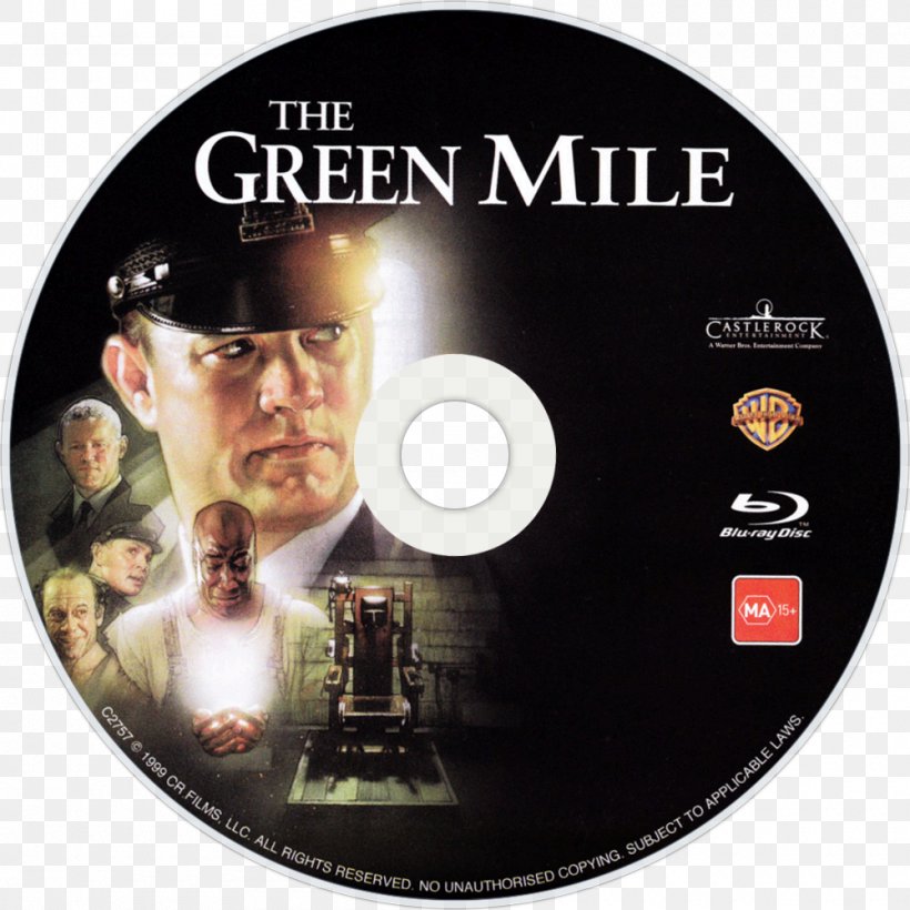 Frank Darabont The Green Mile Blu-ray Disc John Coffey DVD, PNG, 1000x1000px, 1999, Frank Darabont, Actor, Bluray Disc, Brand Download Free