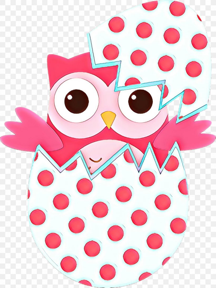 Polka Dot, PNG, 2248x2999px, Cartoon, Bird Of Prey, Owl, Pink, Polka Dot Download Free